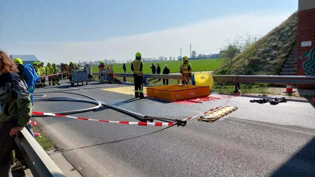 EMRIC, exercice de simulation de crise, Gangelt (D), photo 2