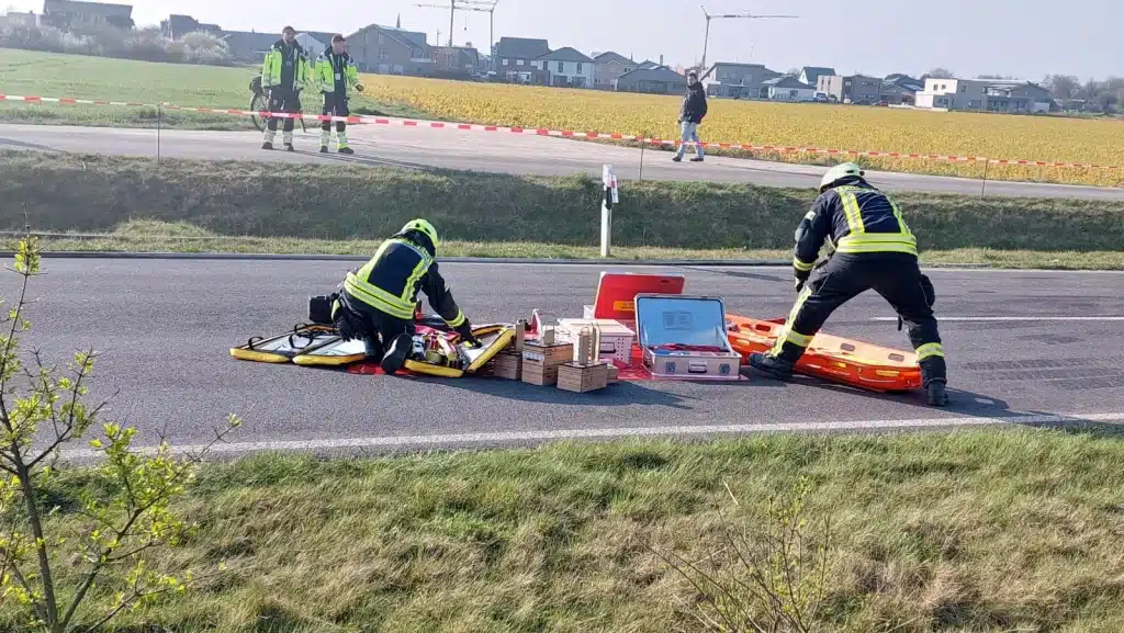 EMRIC, exercice de simulation de crise, Gangelt (D), photo 3